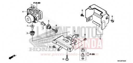 ABS MODULATOR CMX500AK de 2019